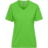 Ladies' BIO Workwear T-Shirt - Lime Green