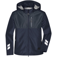 Hardshell Workwear Jacket - Navy/carbon