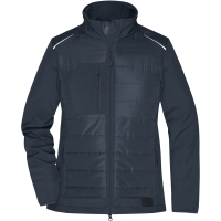 Ladies' Hybrid Jacket - Carbon/carbon