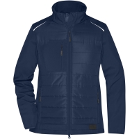 Ladies' Hybrid Jacket - Navy/navy