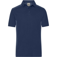 Men's Workwear Polo - STRONG - - Navy/navy