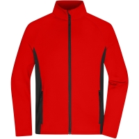 Men's Stretchfleece Jacket - Red/black