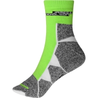 Sport Socks - Bright green/white