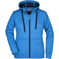 Ladies' Doubleface Jacket - Azur/navy