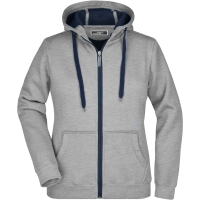 Ladies' Doubleface Jacket - Sports grey/navy