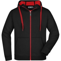 Men's Doubleface Jacket - Black/red