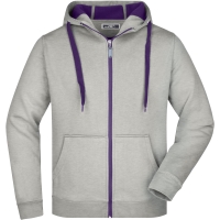 Grey heather/purple