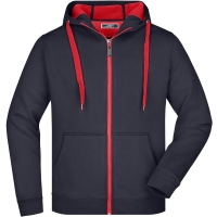 Men's Doubleface Jacket - Navy/red