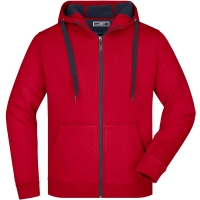 Men's Doubleface Jacket - Red/carbon