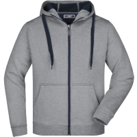 Men's Doubleface Jacket - Sports grey/navy