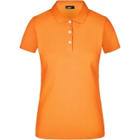 Ladies' Elastic Piqué Polo - Orange