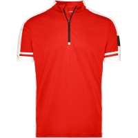 Men's Bike-T Half Zip - Red