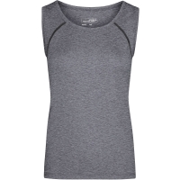 Ladies' Sports Tanktop - Black melange/black