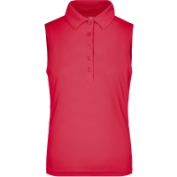 Ladies' Active Polo Sleeveless - Pink