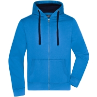 Men's Hooded Jacket - Cobalt/navy