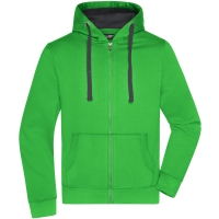 Men's Hooded Jacket - Green/carbon