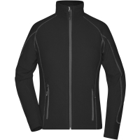 Ladies' Structure Fleece Jacket - Black/carbon