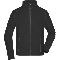 Men's Structure Fleece Jacket - Black/carbon