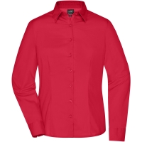 Ladies' Business Shirt Longsleeve - Red