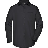 Men's Business Shirt Longsleeve - Black