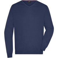 Men's V-Neck Pullover - Navy