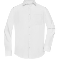 Men's Shirt Longsleeve Poplin - White