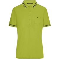 Ladies' Polo - Acid yellow/carbon