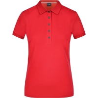 Ladies' Pima Polo - Light red