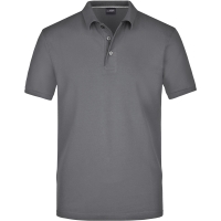 Men's Pima Polo - Carbon