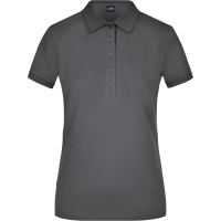 Ladies' Elastic Polo Piqué - Graphite