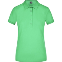 Ladies' Elastic Polo Piqué - Lime Green