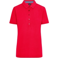 Ladies' Polo - Red/blue white