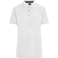 Ladies' Polo - White/navy white