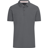 Men's Polo - Graphite/white red