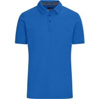 Men's Polo - Royal/navy white