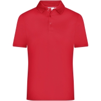 Men's Active Polo - Red