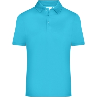 Men's Active Polo - Turquoise