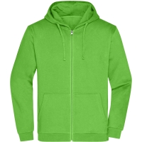 Promo Zip Hoody Men - Lime Green