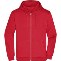 Promo Zip Hoody Men - Red