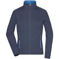 Ladies' Stretchfleece Jacket - Navy/cobalt