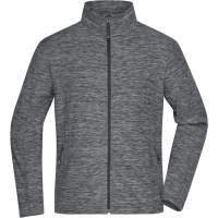 Men's Fleece Jacket - Grey melange/anthracite