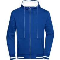 Men's Club Sweat Jacket - Royal/white