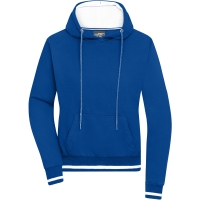 Ladies' Club Hoody - Royal/white