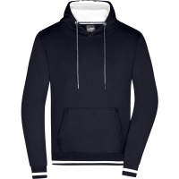 Men's Club Hoody - Navy/white