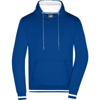 Men's Club Hoody - Royal/white