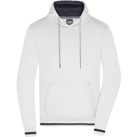 Men's Club Hoody - White/navy