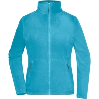 Ladies'  Fleece Jacket - Turquoise