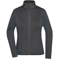 Ladies' Structure Fleece Jacket - Black/carbon