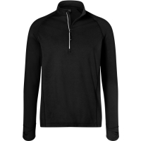 Men's Sports Shirt Halfzip - Black