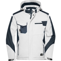 Craftsmen Softshell Jacket - STRONG - - White/carbon